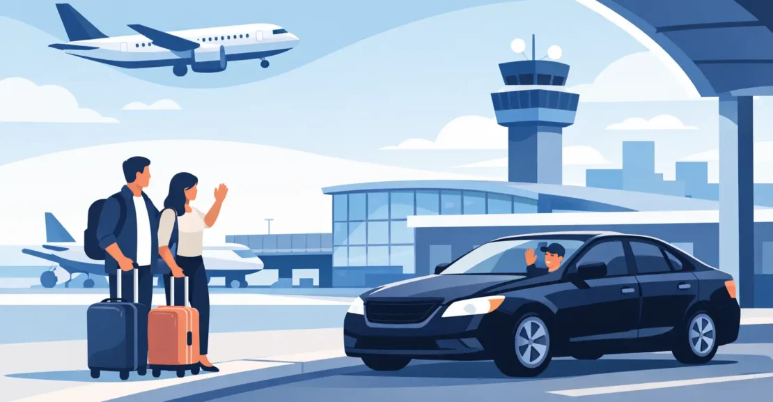 How Airport Car Pickup Works at Arrival