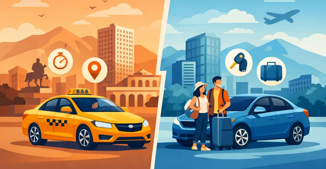 Taxi vs Rental Car Tirana: Which Fits Your Trip?