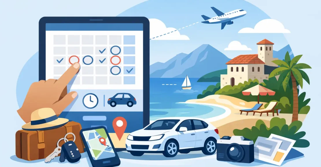 How to Book Rental Dates for Your Albania Trip