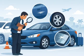 How to Inspect Rental Damage Before You Drive